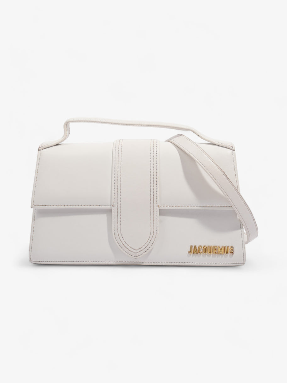 Jacquemus Le Grand Bambino White Leather Image 1