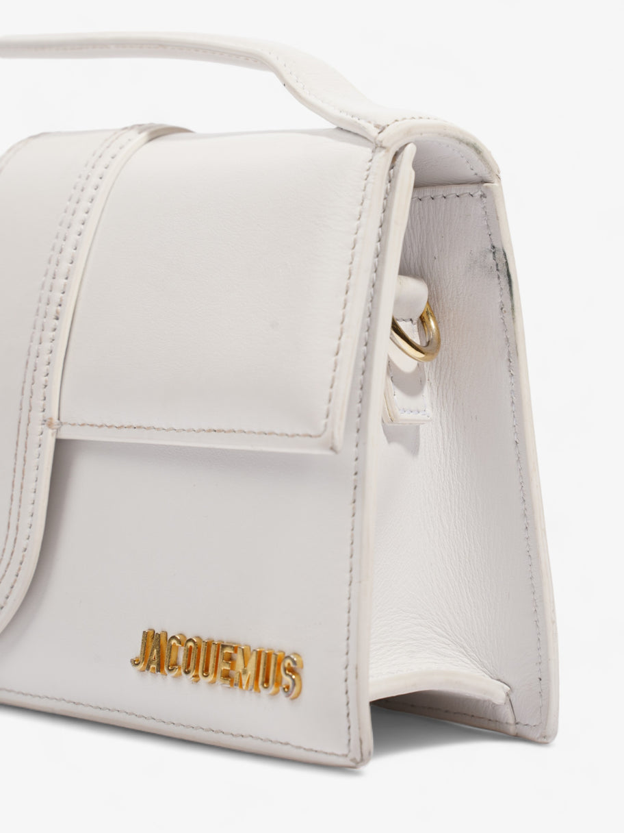 Jacquemus Le Grand Bambino White Leather Image 8