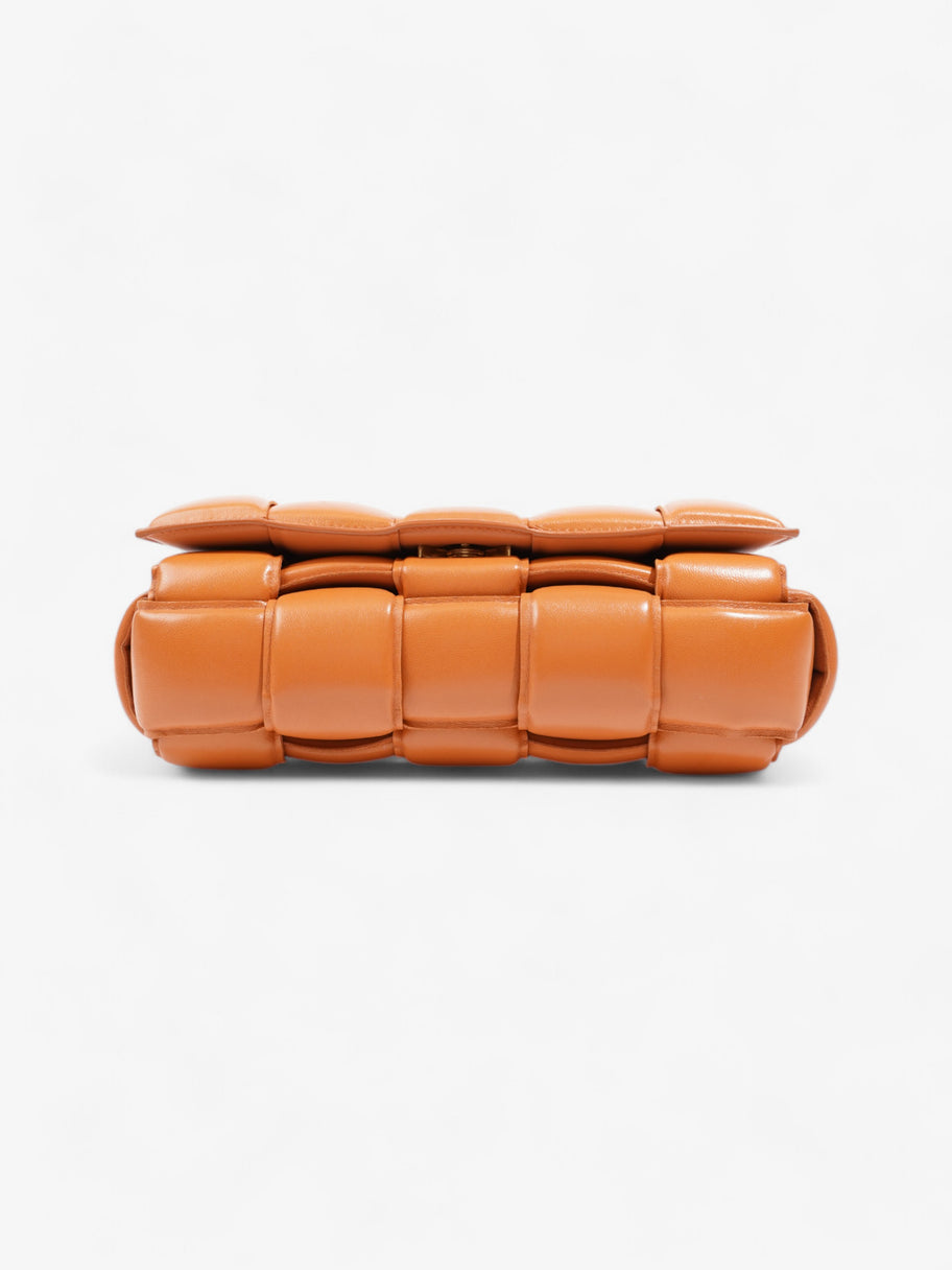 Bottega Veneta Padded Casette Orange Intrecciato Leather Medium Image 6