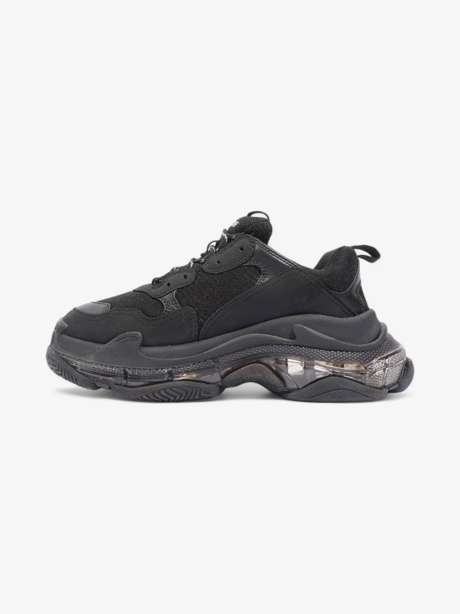 Balenciaga Triple S Clear Sole Black Mesh EU 41 UK 7 Image 3