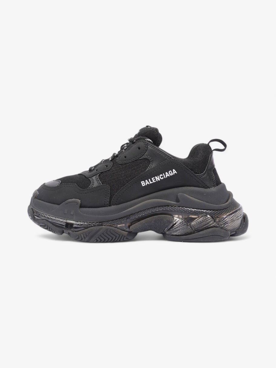 Balenciaga Triple S Clear Sole Black Mesh EU 41 UK 7 Image 5