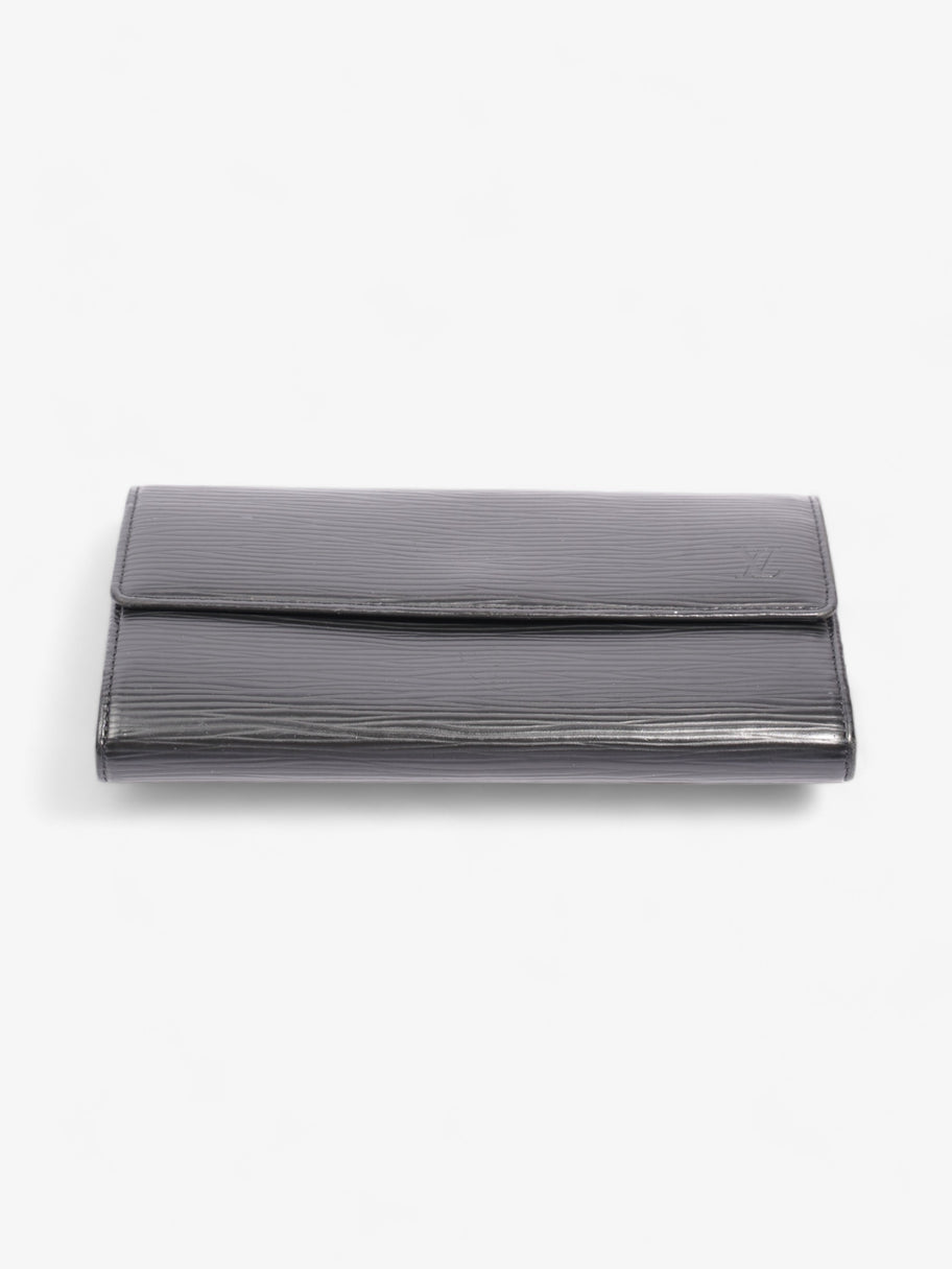 Long Wallet Black Epi Leather Image 5