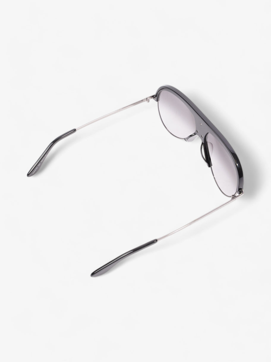 Gucci Navigator Sunglasses Black Acetate 145mm Image 7