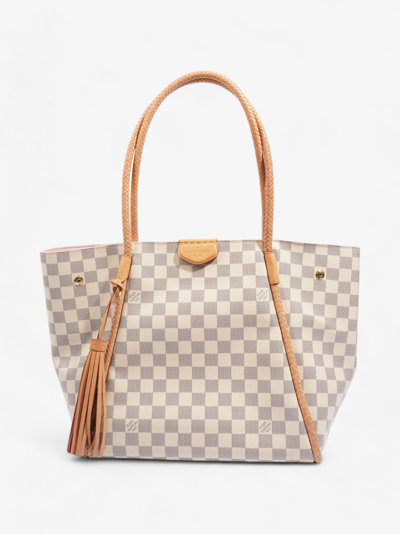  Louis Vuitton Propriano Braided Damier Azur Coated Canvas