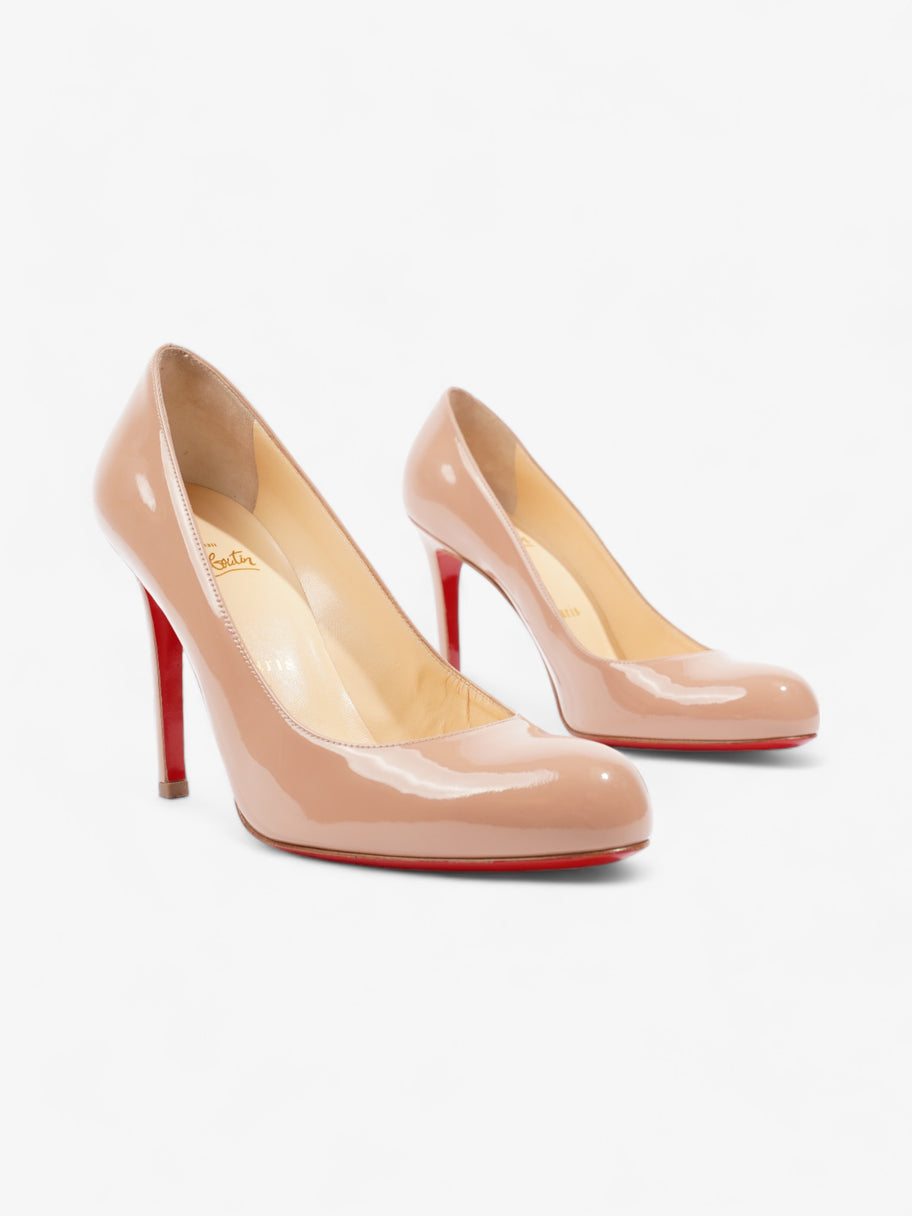 Simple Pump  100 Nude Patent Leather EU 38.5 UK 5.5 Image 2