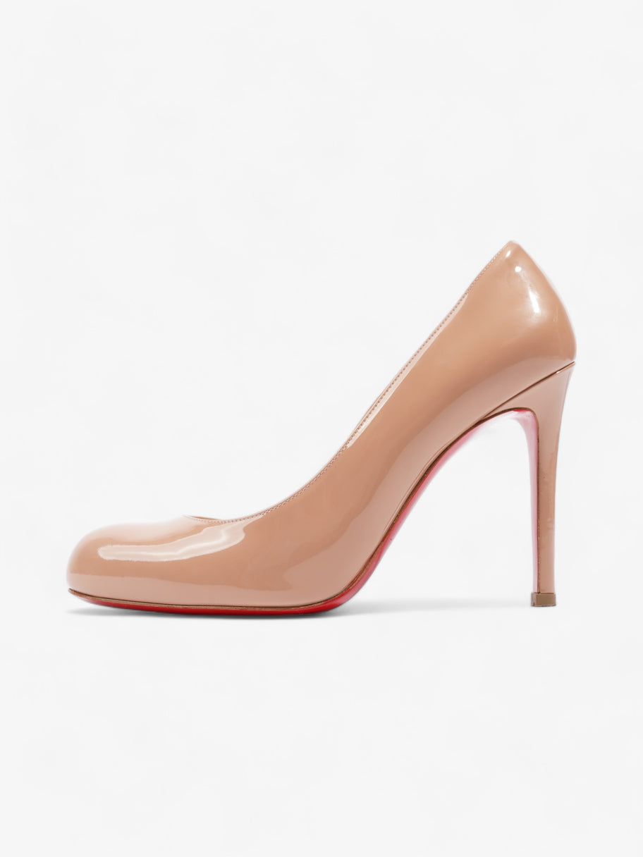 Simple Pump  100 Nude Patent Leather EU 38.5 UK 5.5 Image 5