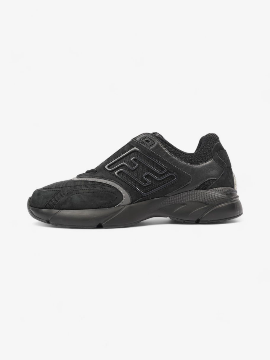 Fendi FF Runner Sneakers Black Mesh EU 42 UK 8 Image 5