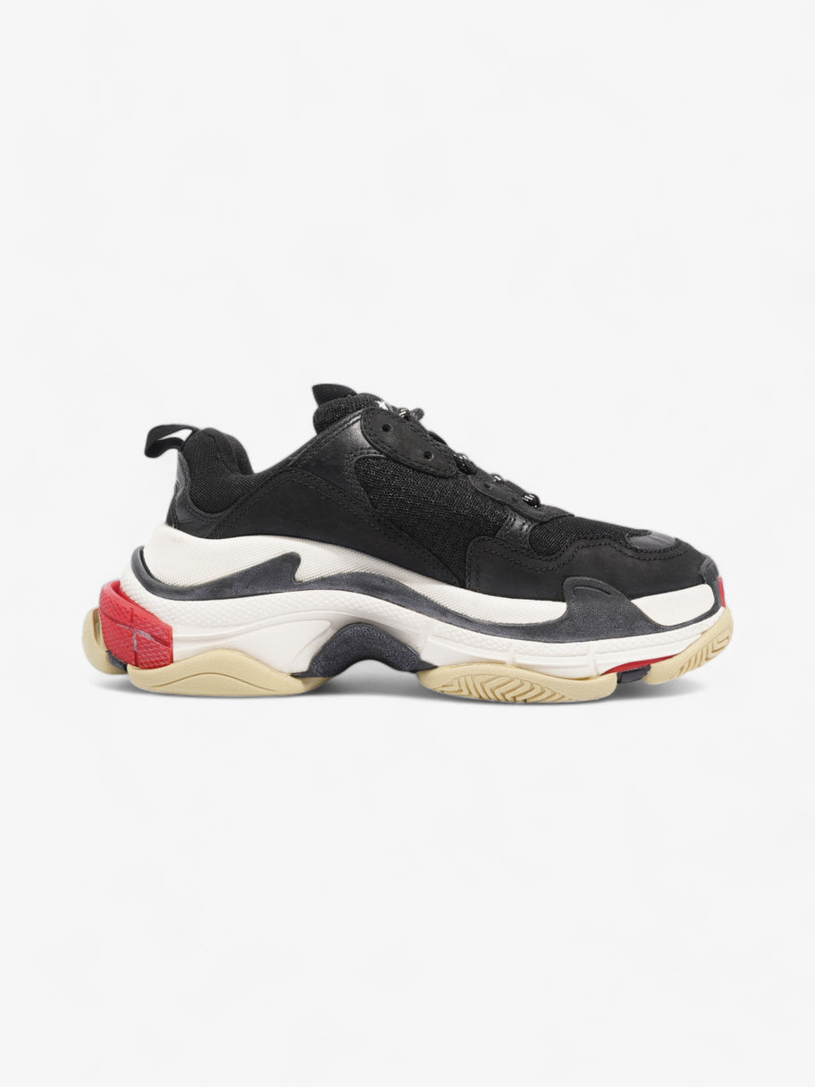 Balenciaga Triple S Black / White / Red Mesh EU 39 UK 6 Image 4