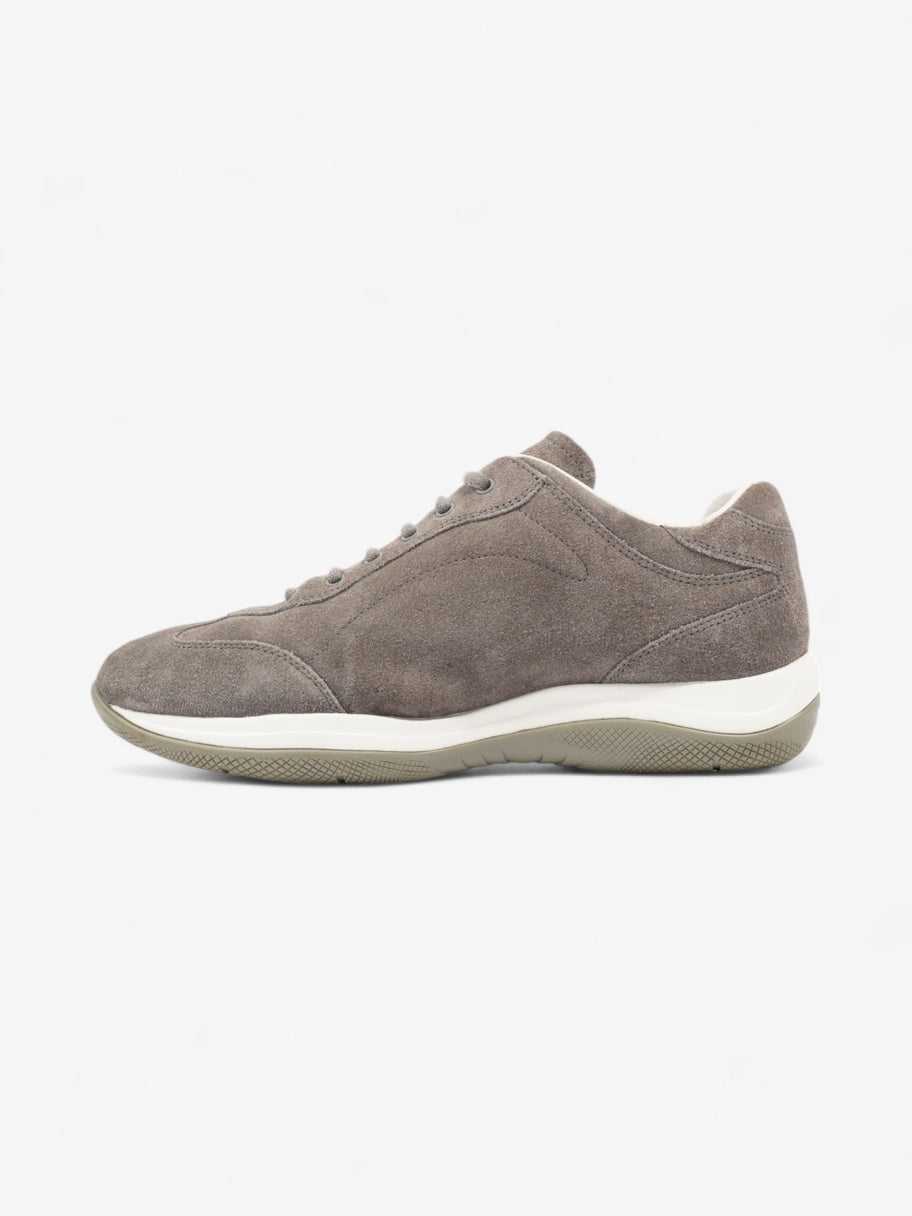 Prada America Cup Grey Suede EU 40 UK 7 Image 3