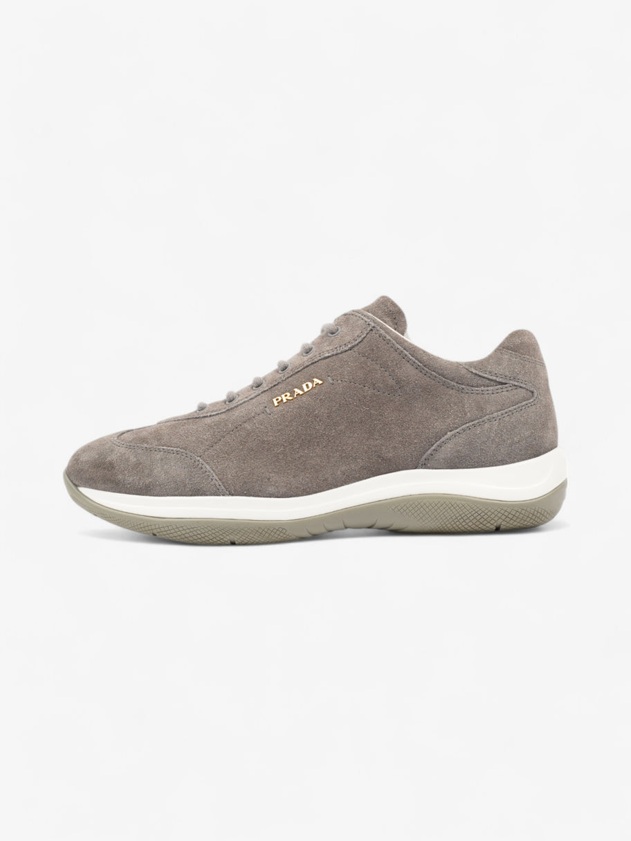 Prada America Cup Grey Suede EU 40 UK 7 Image 5