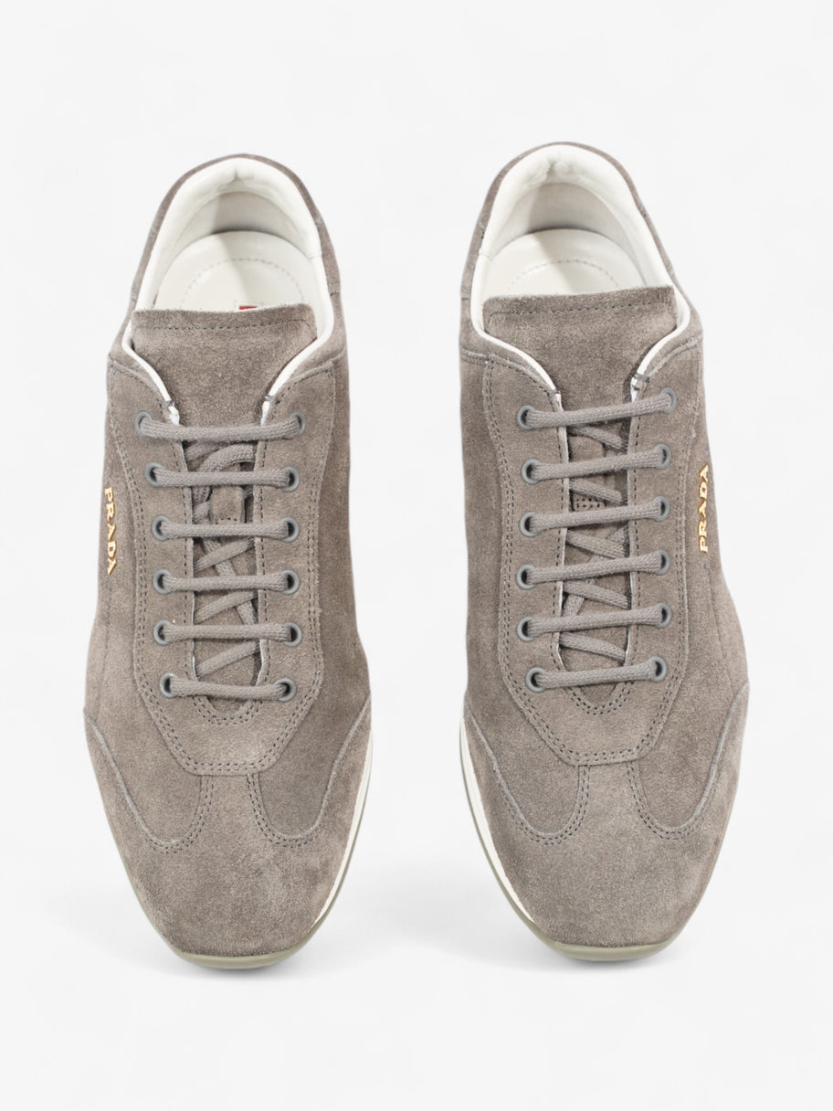 Prada America Cup Grey Suede EU 40 UK 7 Image 8