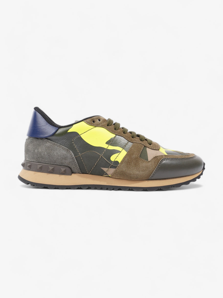 Rockrunner Sneakers Khaki / Yellow / Navy Suede EU 41 UK 7 Image 1