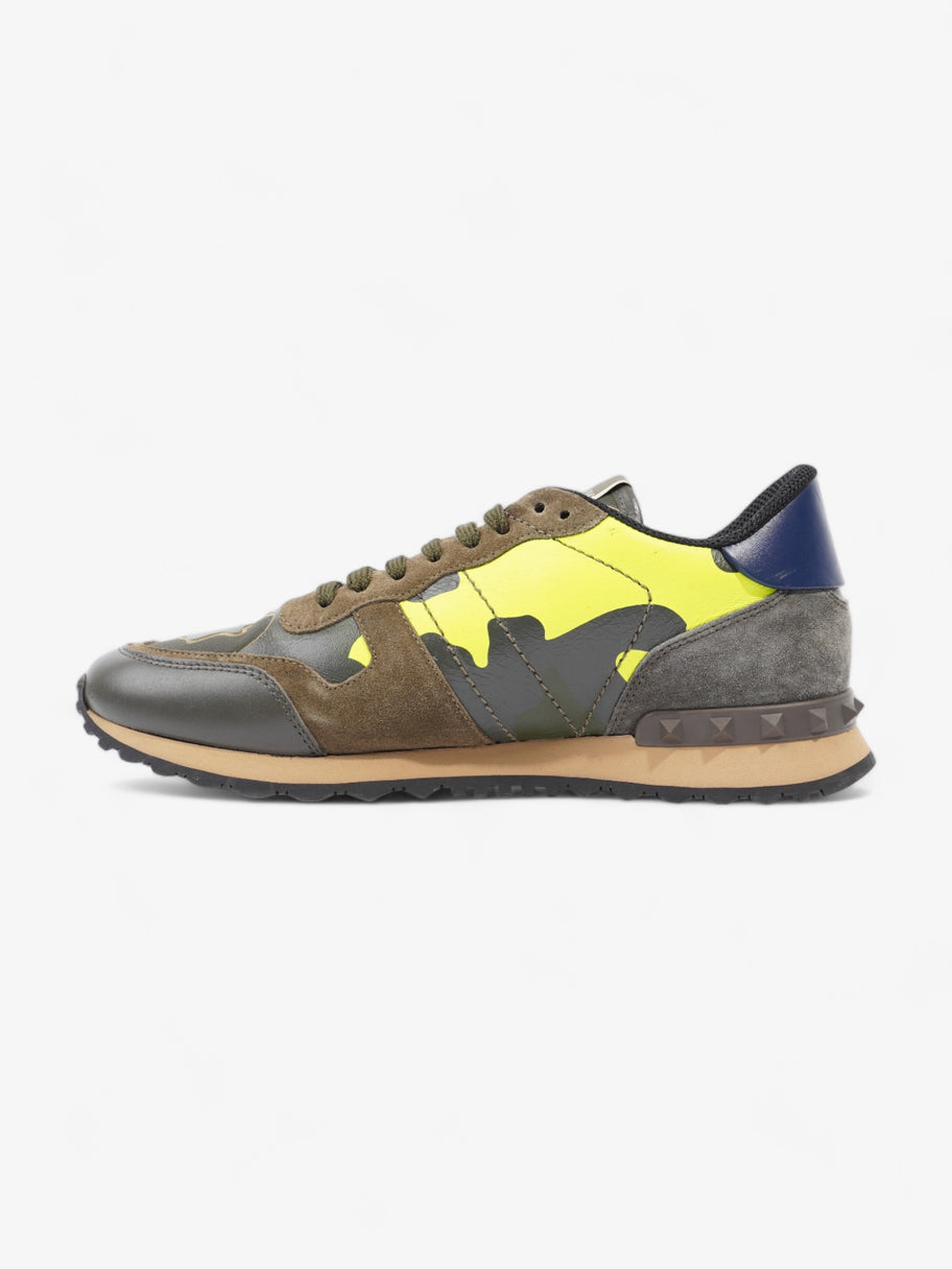 Rockrunner Sneakers Khaki / Yellow / Navy Suede EU 41 UK 7 Image 3