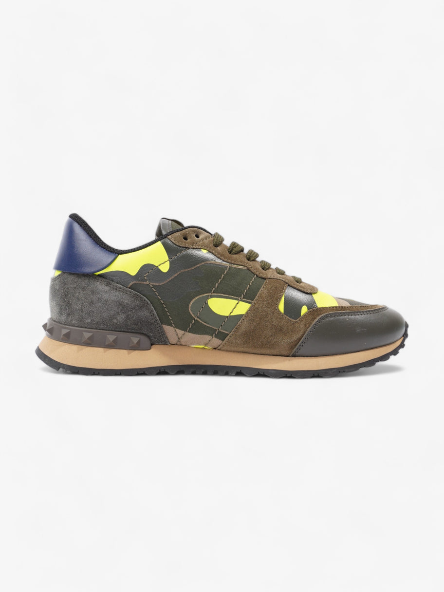 Rockrunner Sneakers Khaki / Yellow / Navy Suede EU 41 UK 7 Image 4