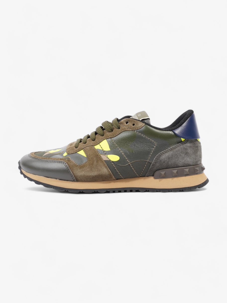 Rockrunner Sneakers Khaki / Yellow / Navy Suede EU 41 UK 7 Image 5