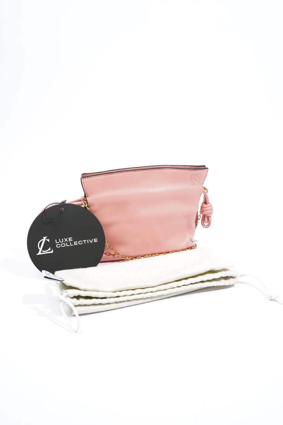 Flamenco Nano Clutch Pink Calfskin Leather Image 9