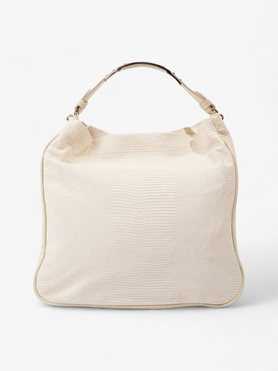 Mulberry Evelina Hobo Cream Embossed Leather Image 4