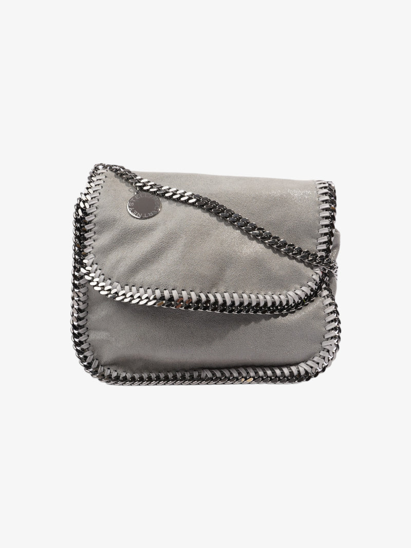  Stella McCartney Falabella Shoulder Bag Grey Vegan Leather