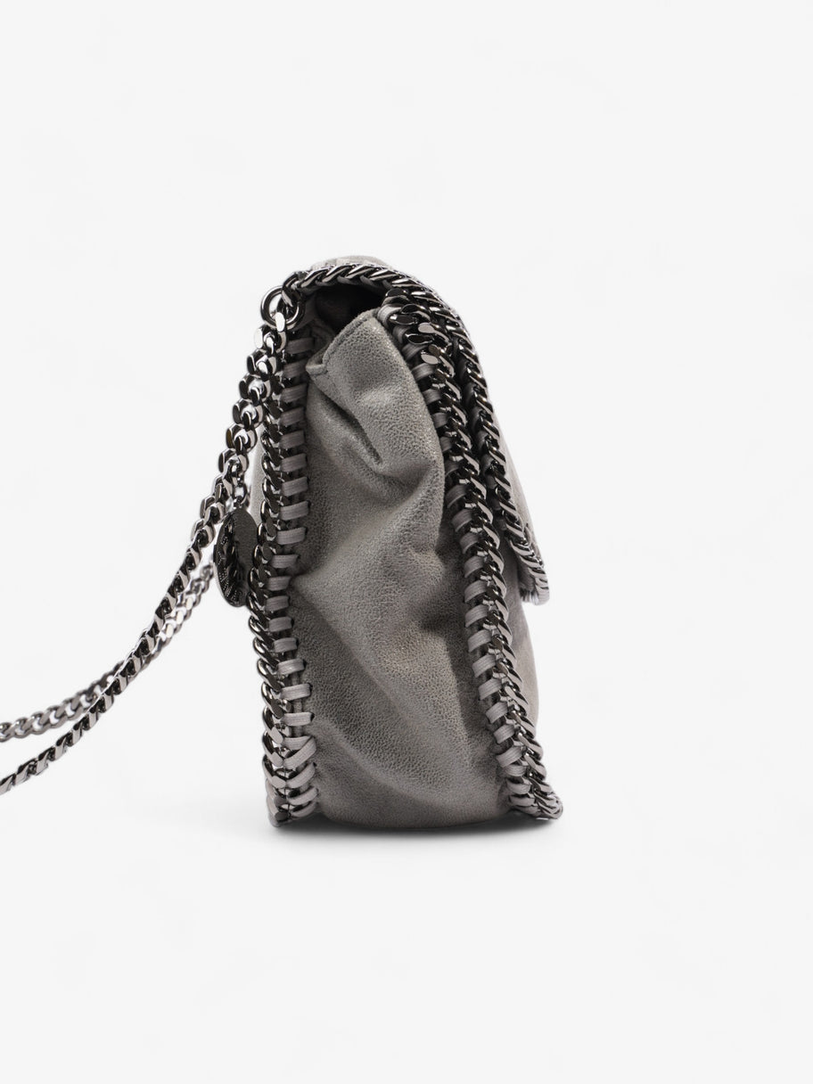 Stella McCartney Falabella Shoulder Bag Grey Vegan Leather Image 5