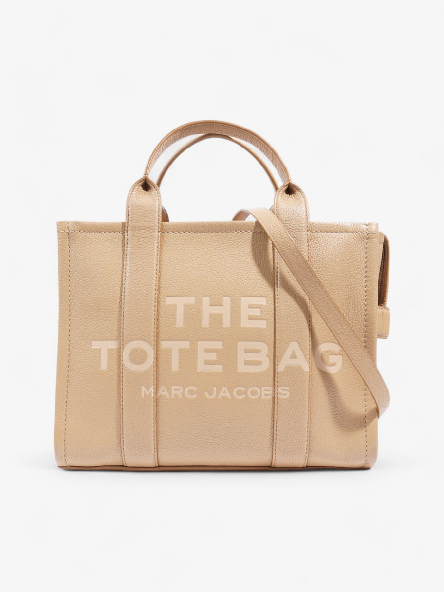 Marc Jacobs The Tote Bag Beige Leather Medium Image 1