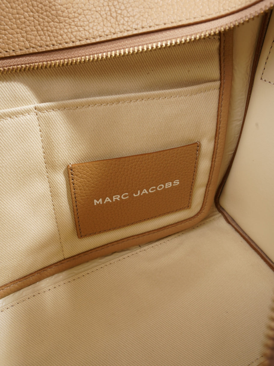 Marc Jacobs The Tote Bag Beige Leather Medium Image 8