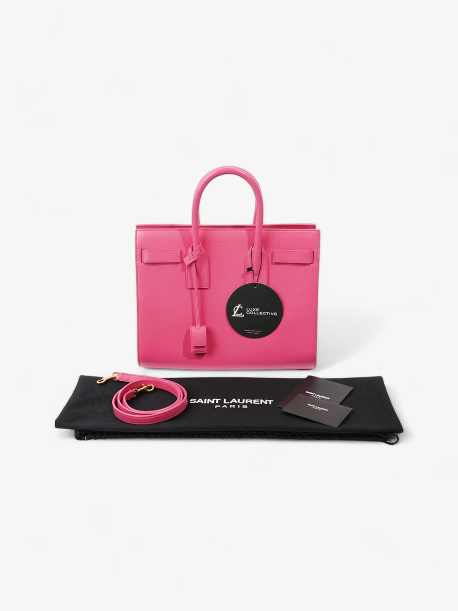 Saint Laurent Sac De Jour Pink Leather Small Image 11