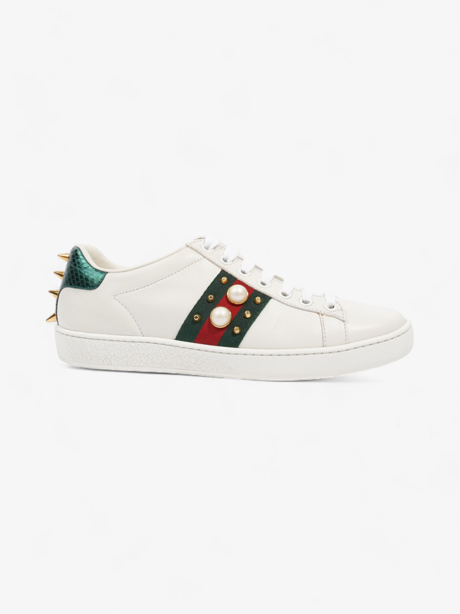 Gucci Ace Sneakers White / Red / Green Leather EU 36 UK 3 Image 1