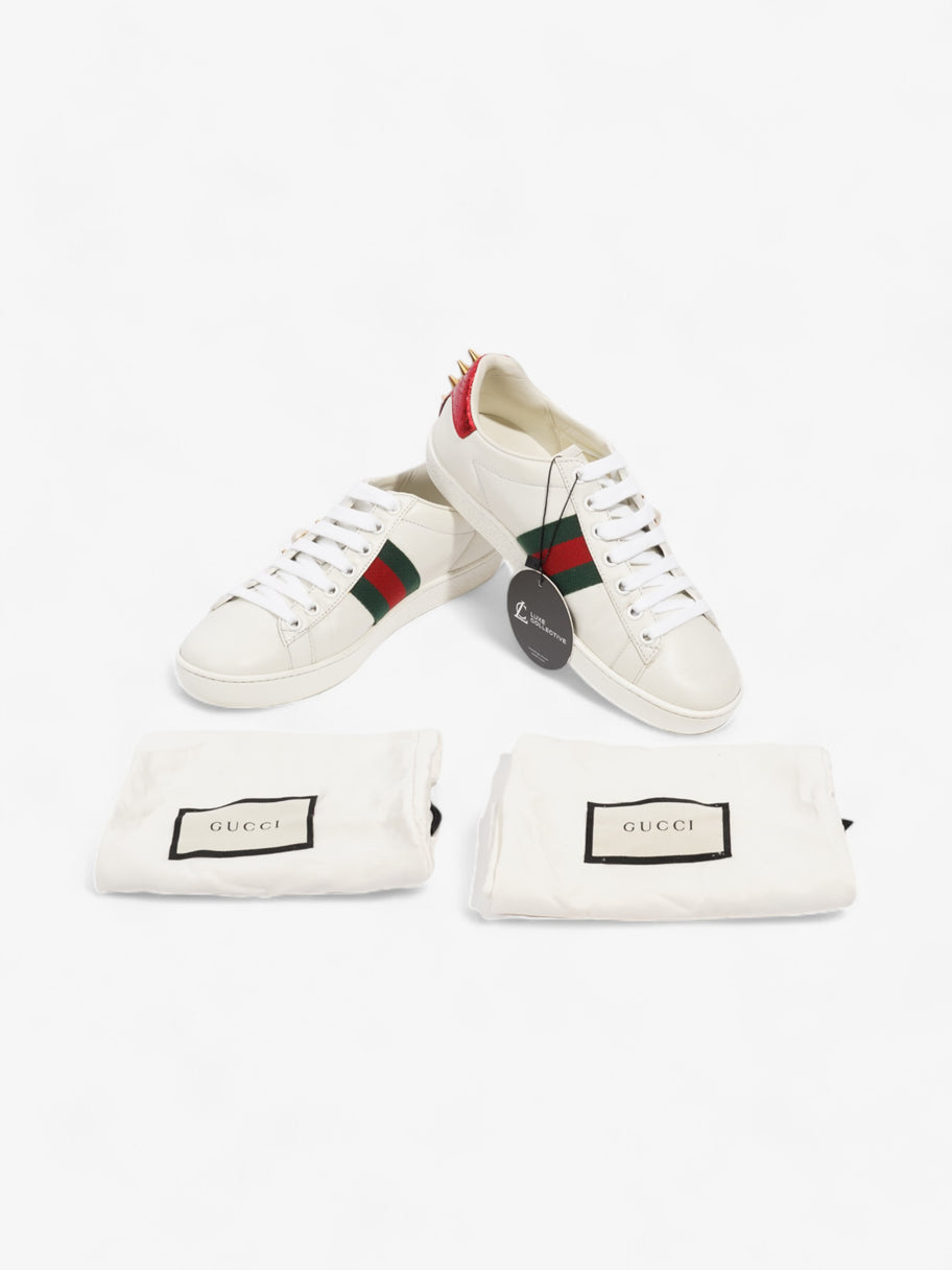 Gucci Ace Sneakers White / Red / Green Leather EU 36 UK 3 Image 8