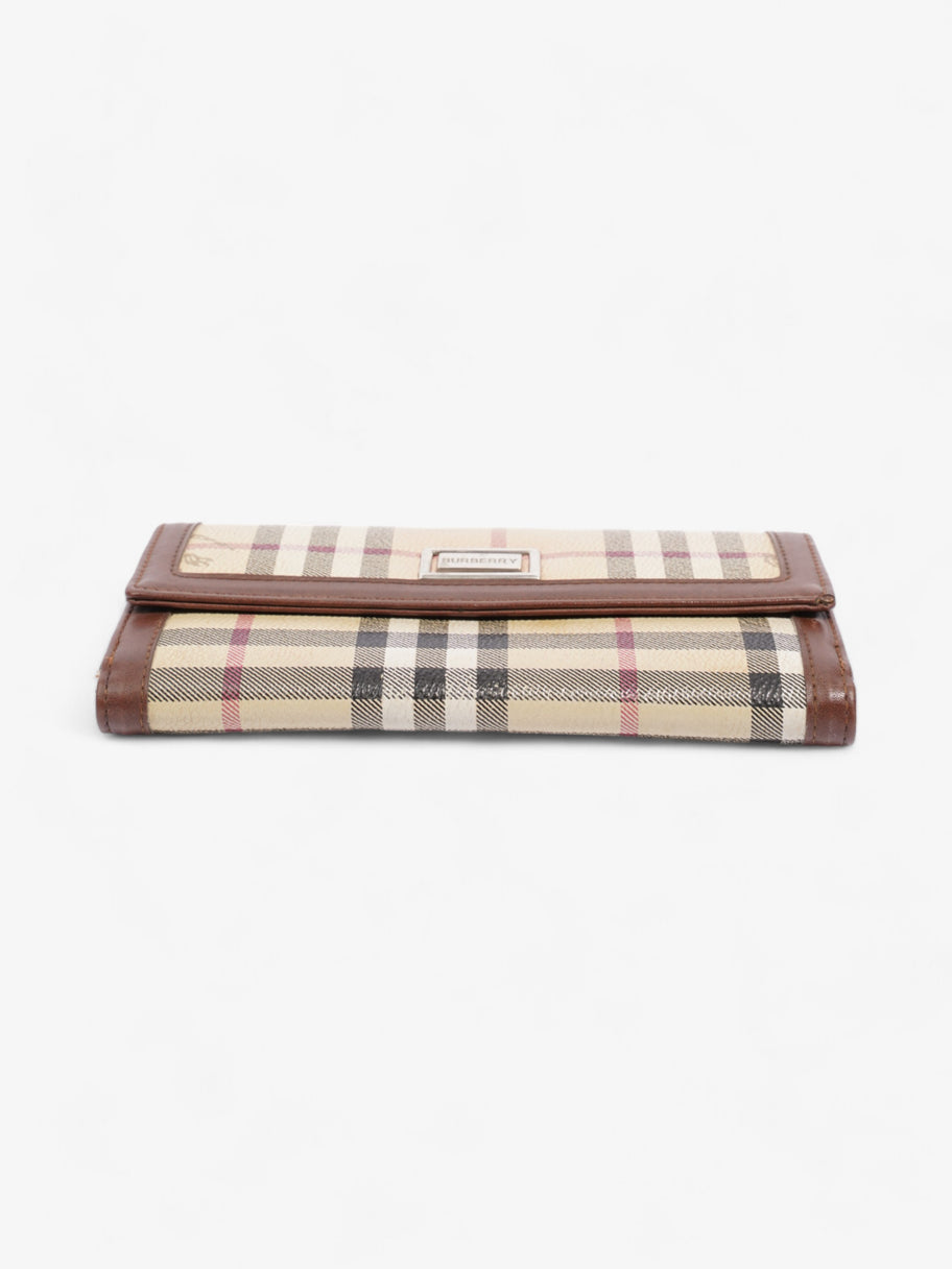 Burberry Bifold Wallet Nova Check Coated Canvas Image 5