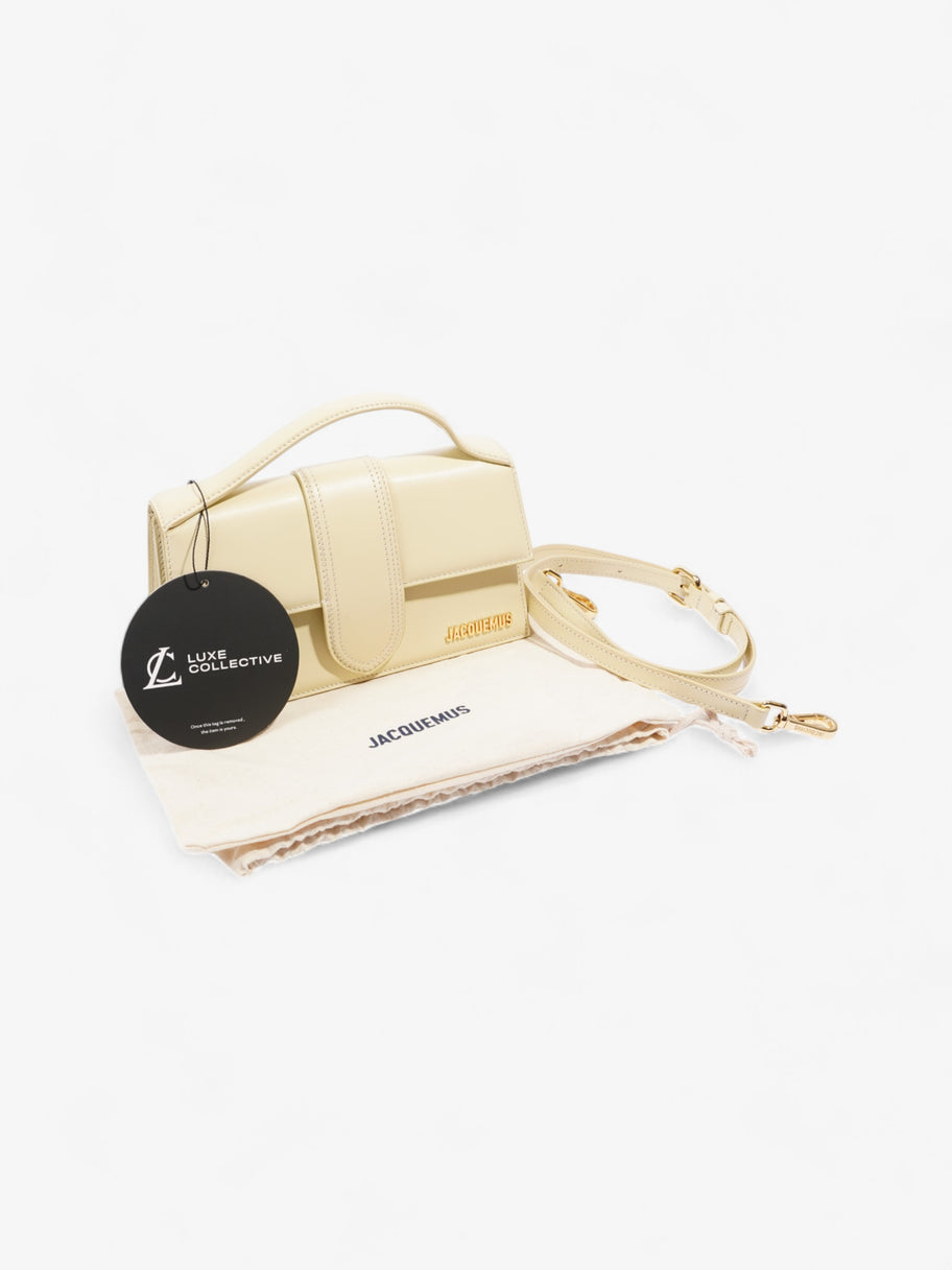 Jacquemus Le Grand Bambino Ivory Leather Image 9