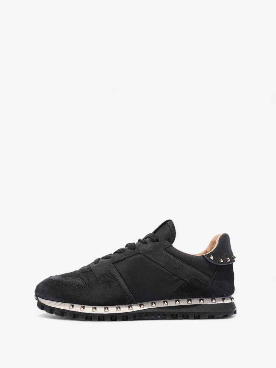 Rockstud Sneakers Black Suede EU 40.5 UK 7.5 Image 5