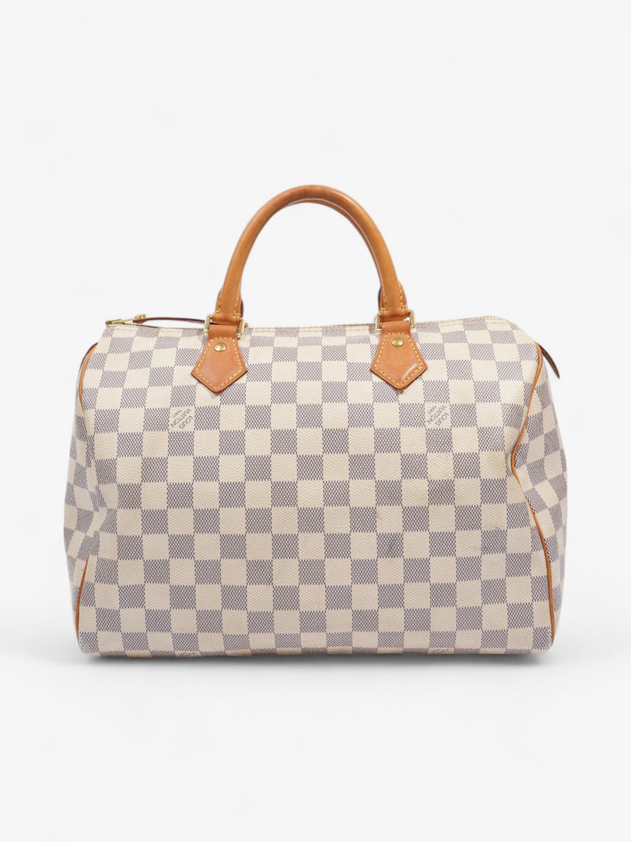 Louis Vuitton Speedy Damier Azur Coated Canvas 30 Image 4