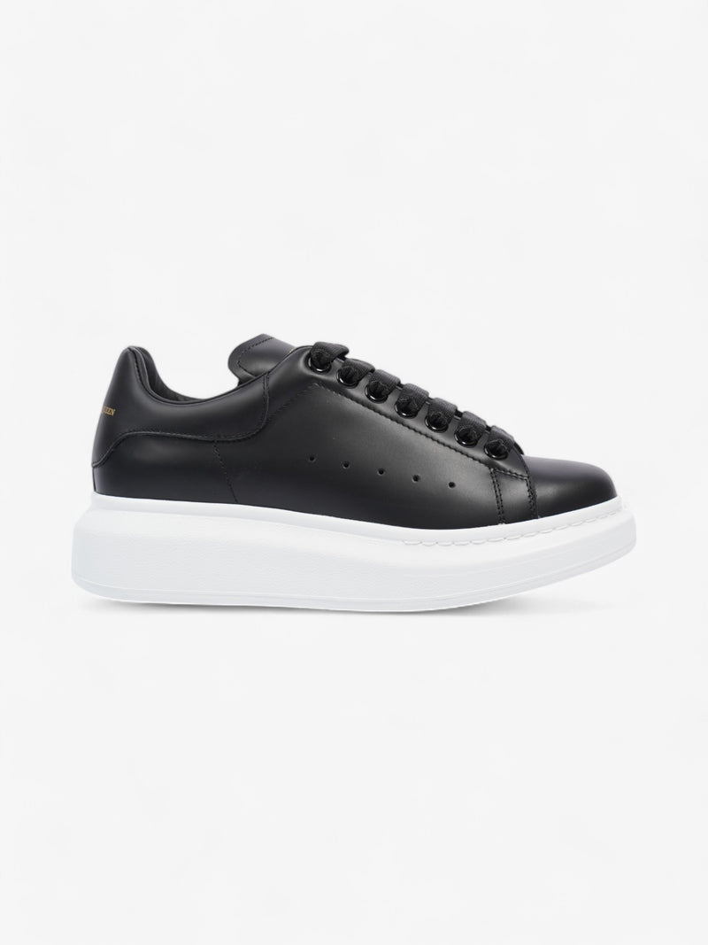  Alexander McQueen Oversized Sneakers Black Leather EU 37 UK 4