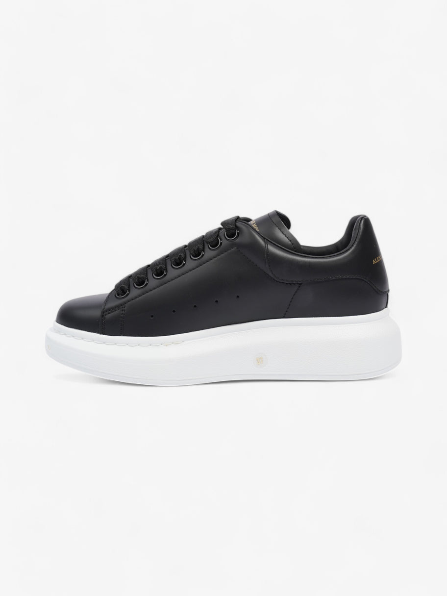 Alexander McQueen Oversized Sneakers Black Leather EU 37 UK 4 Image 3