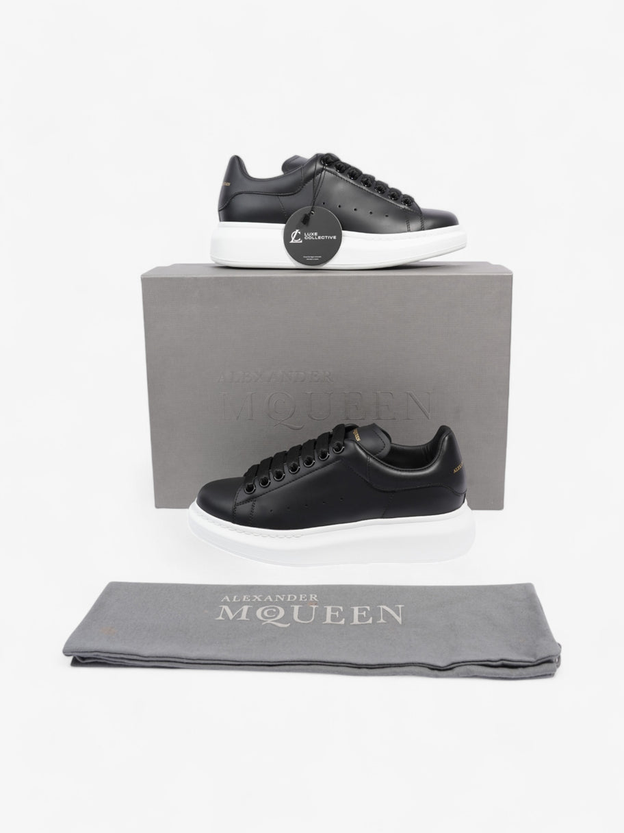 Alexander McQueen Oversized Sneakers Black Leather EU 37 UK 4 Image 8