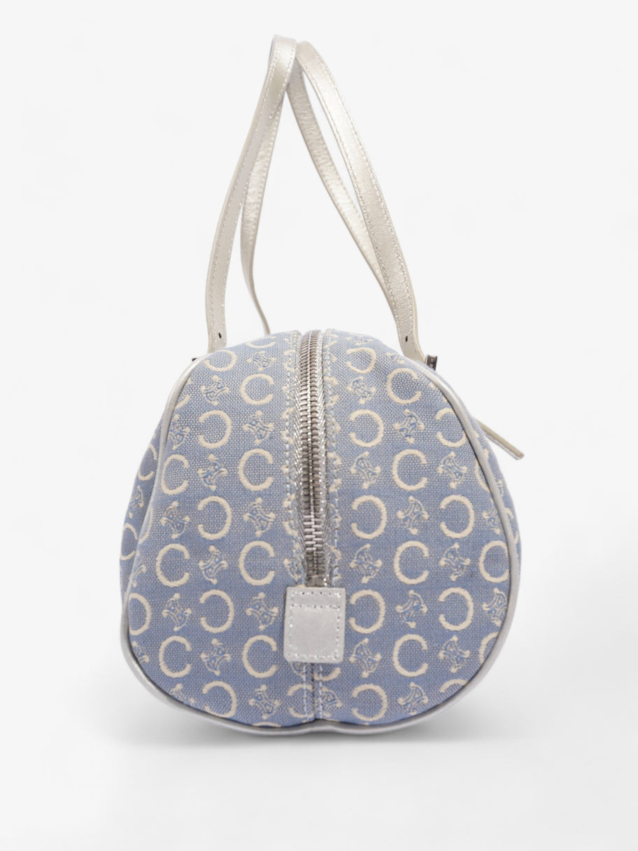 Celine Macadam Boston Blue / Silver Canvas Image 3