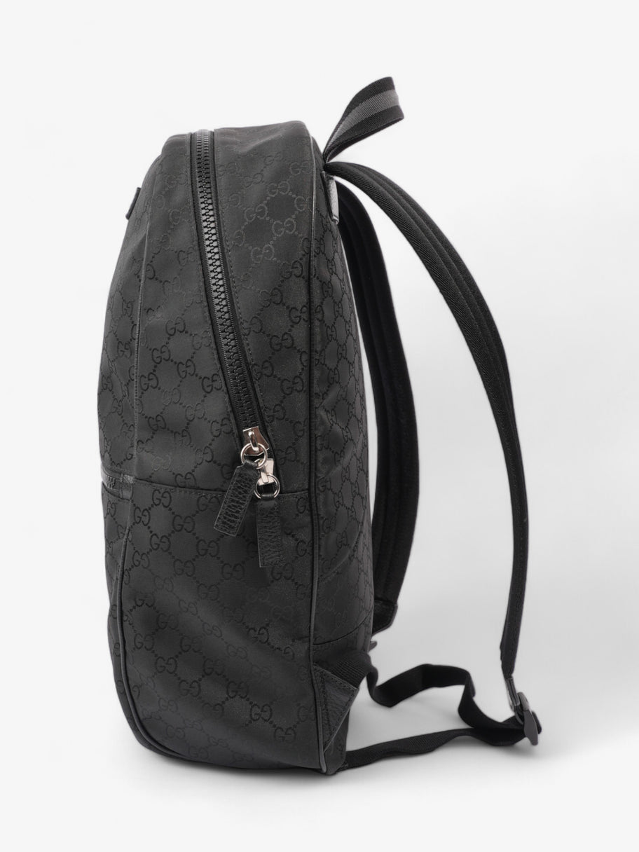 Gucci Double Zip Backpack  GG Supreme Nylon Image 3