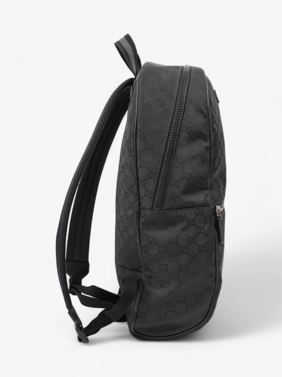 Gucci Double Zip Backpack  GG Supreme Nylon Image 5