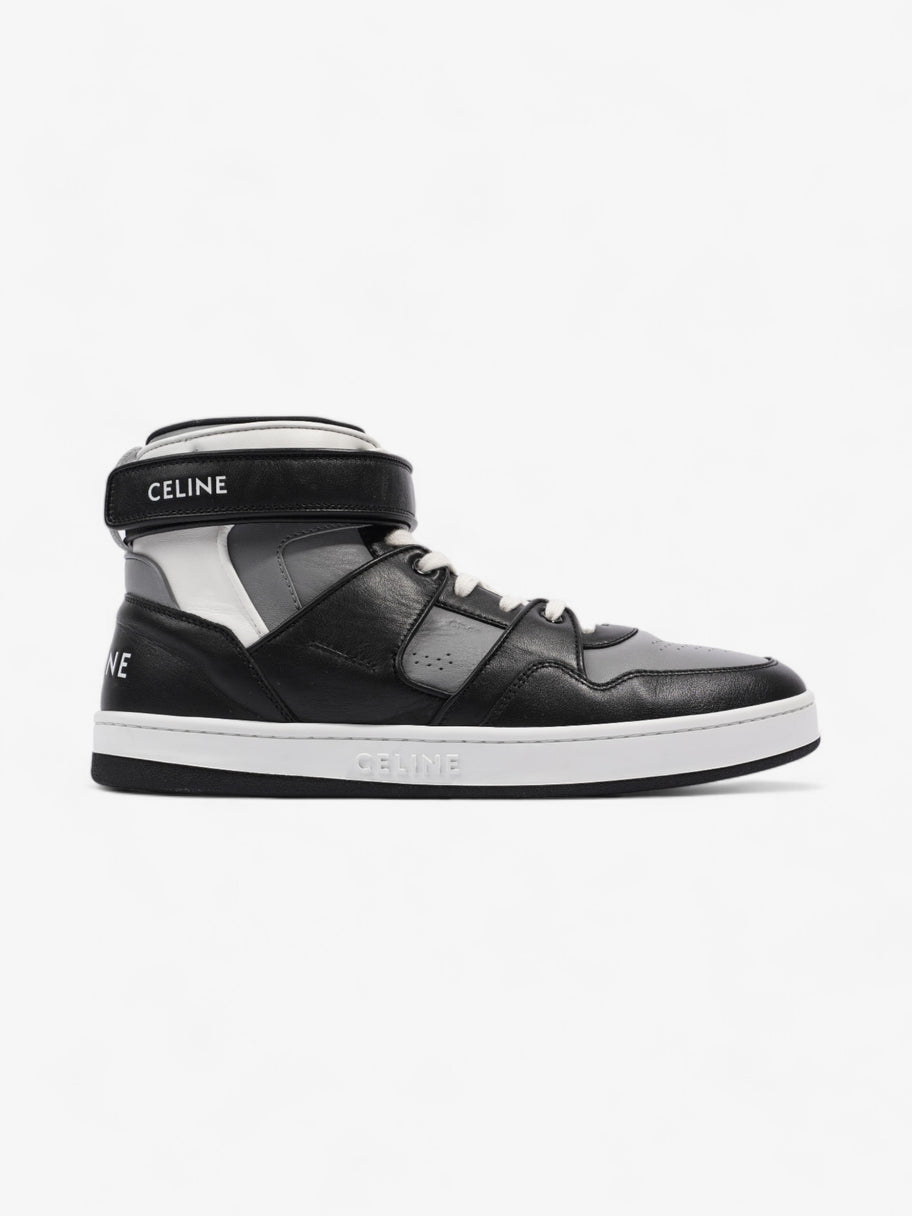 Celine Logo High Top Black / Grey / White Leather EU 44 UK 10 Image 1