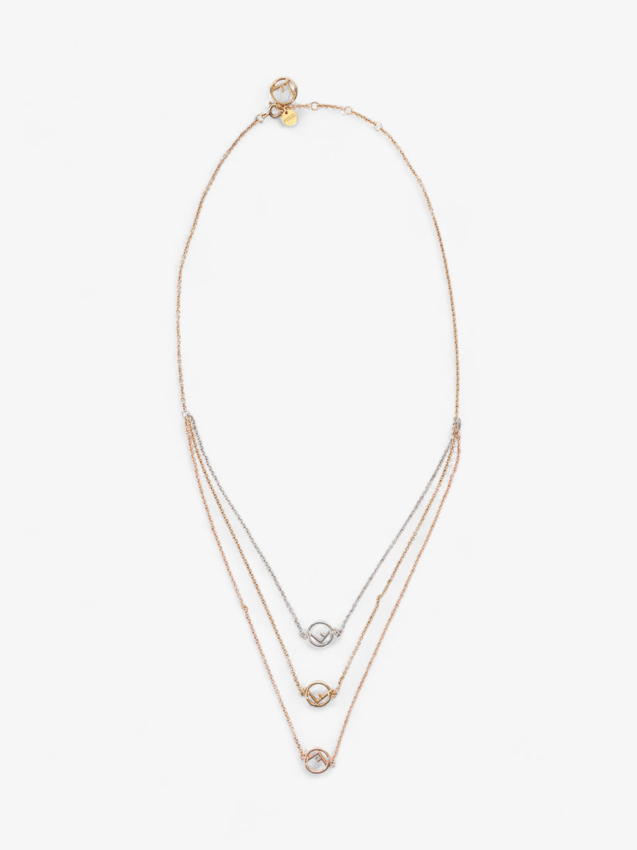 Fendi F is Fendi Necklace Gold / Silver / Rose Gold Base Metal Image 1