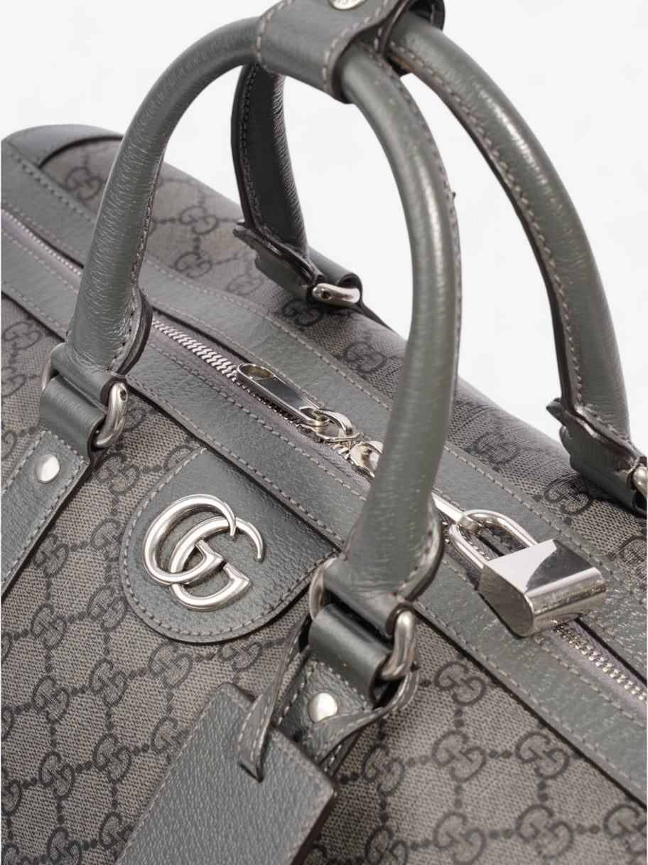 Gucci Ophidia Duffle Bag GG Supreme / Grey Coated Canvas Image 7