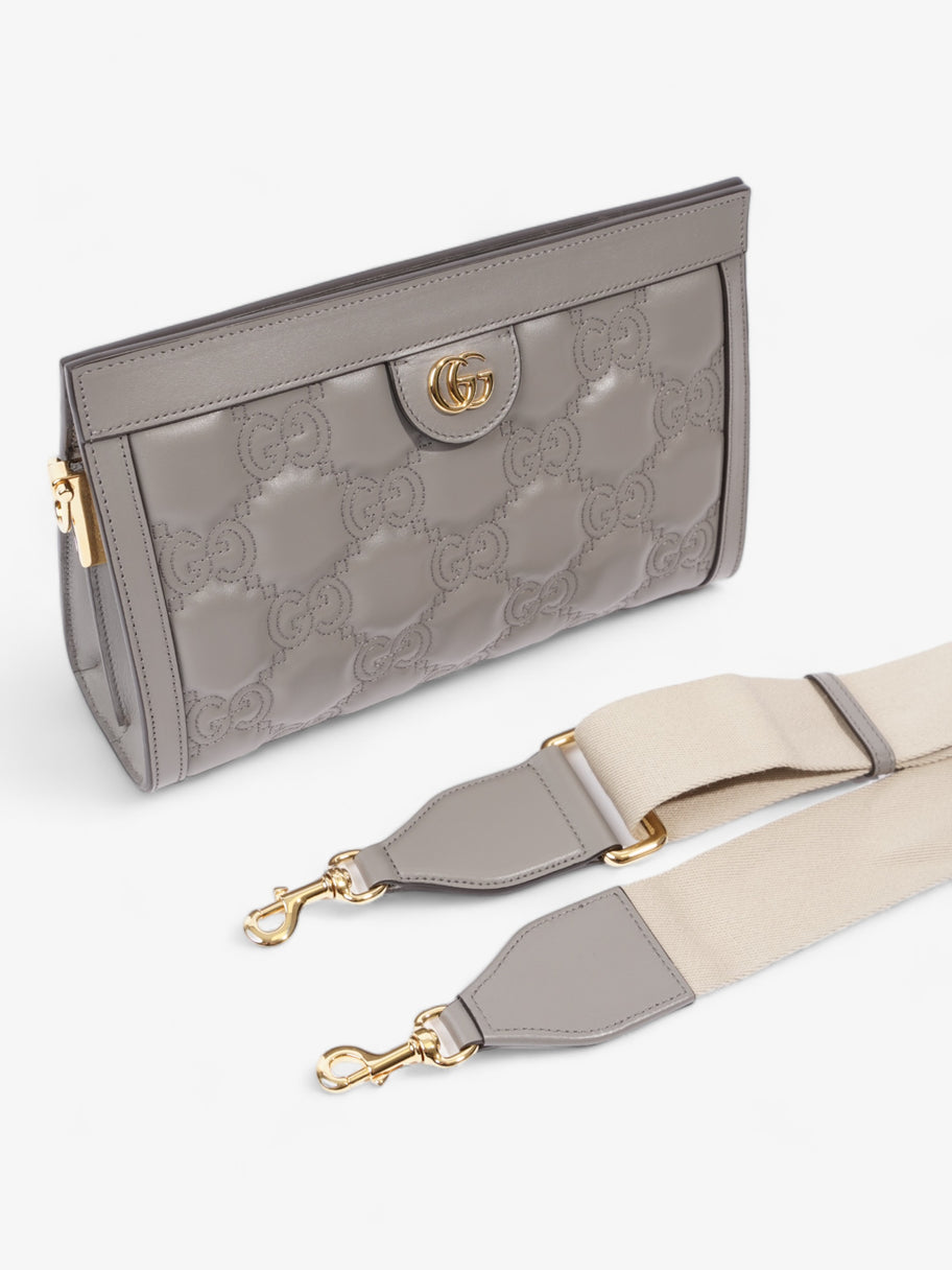 Gucci GG Matelassé Grey Matelasse Leather Small Image 7