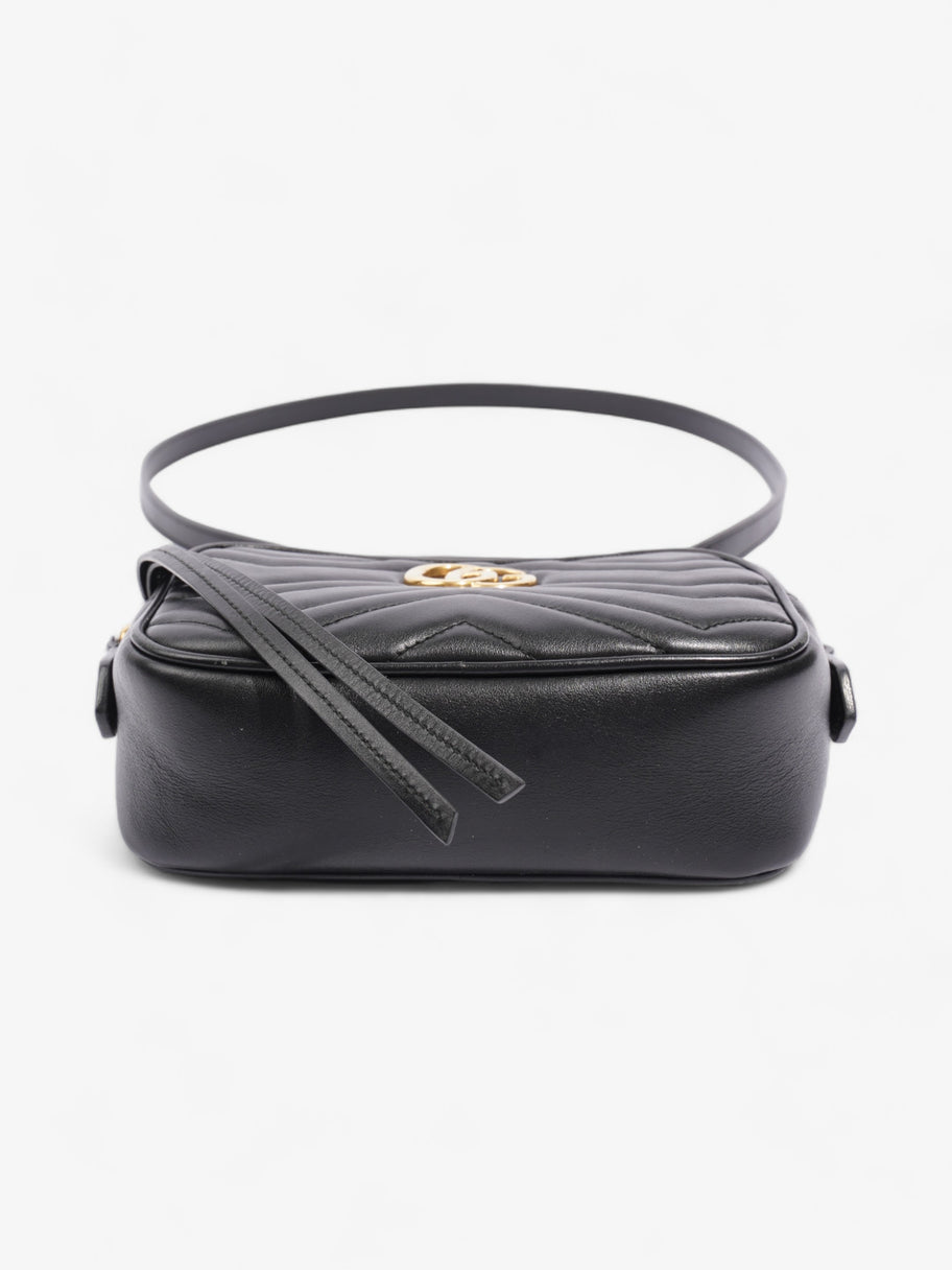 Gucci GG Marmont Black Matelasse Leather Mini Image 6