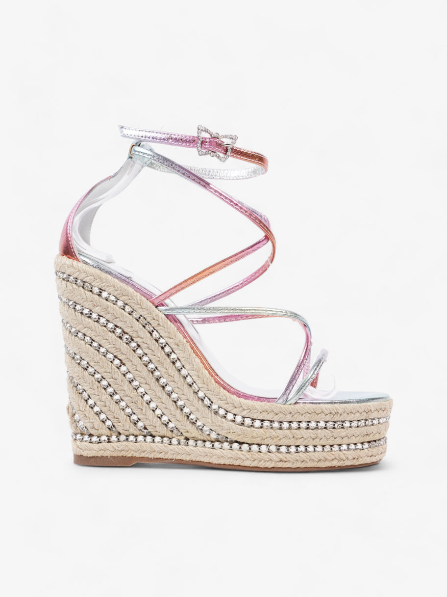 Sophia Webster Venus espadrille 130 Multicolour  Leather EU 37.5 UK 4.5 Image 1