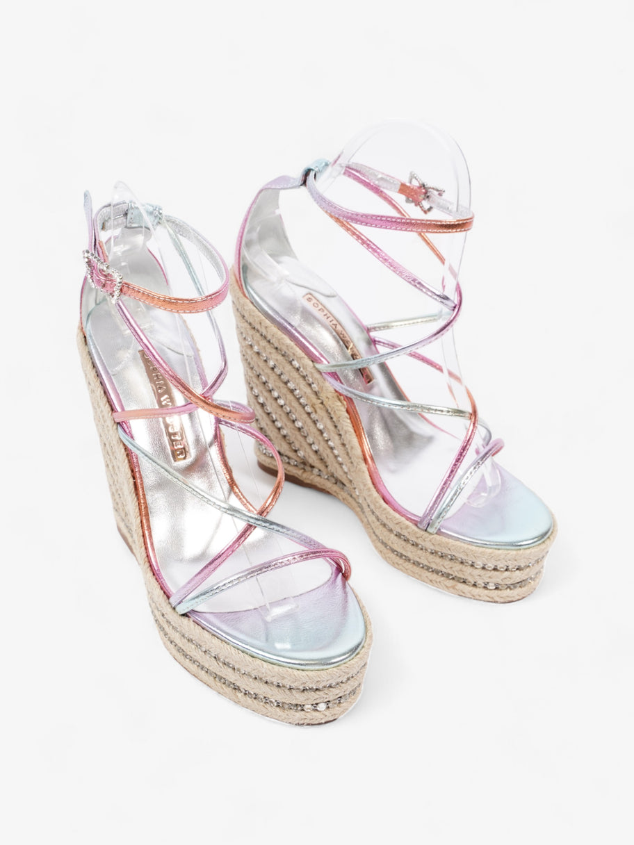 Sophia Webster Venus espadrille 130 Multicolour  Leather EU 37.5 UK 4.5 Image 2