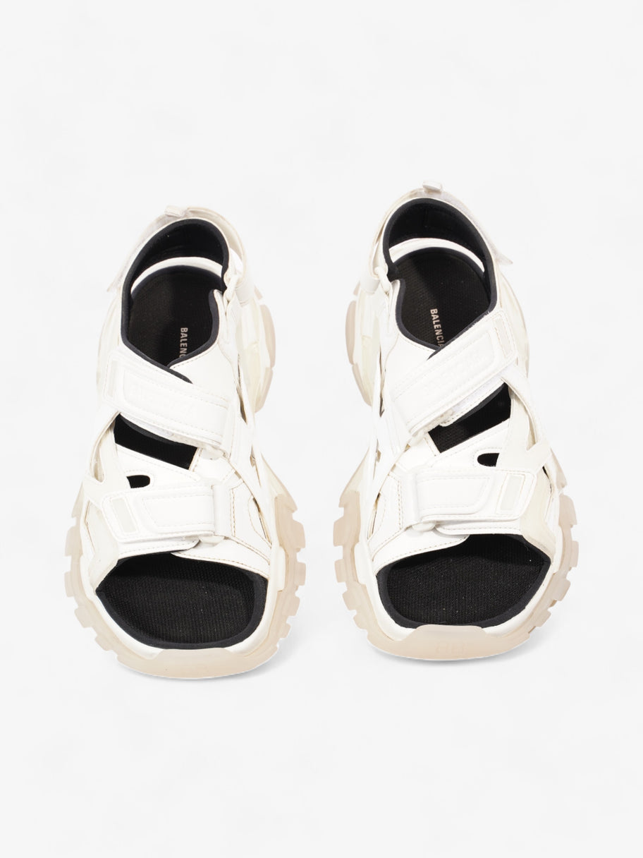 Balenciaga Track Sandal White Leather EU 39 UK 6 Image 8