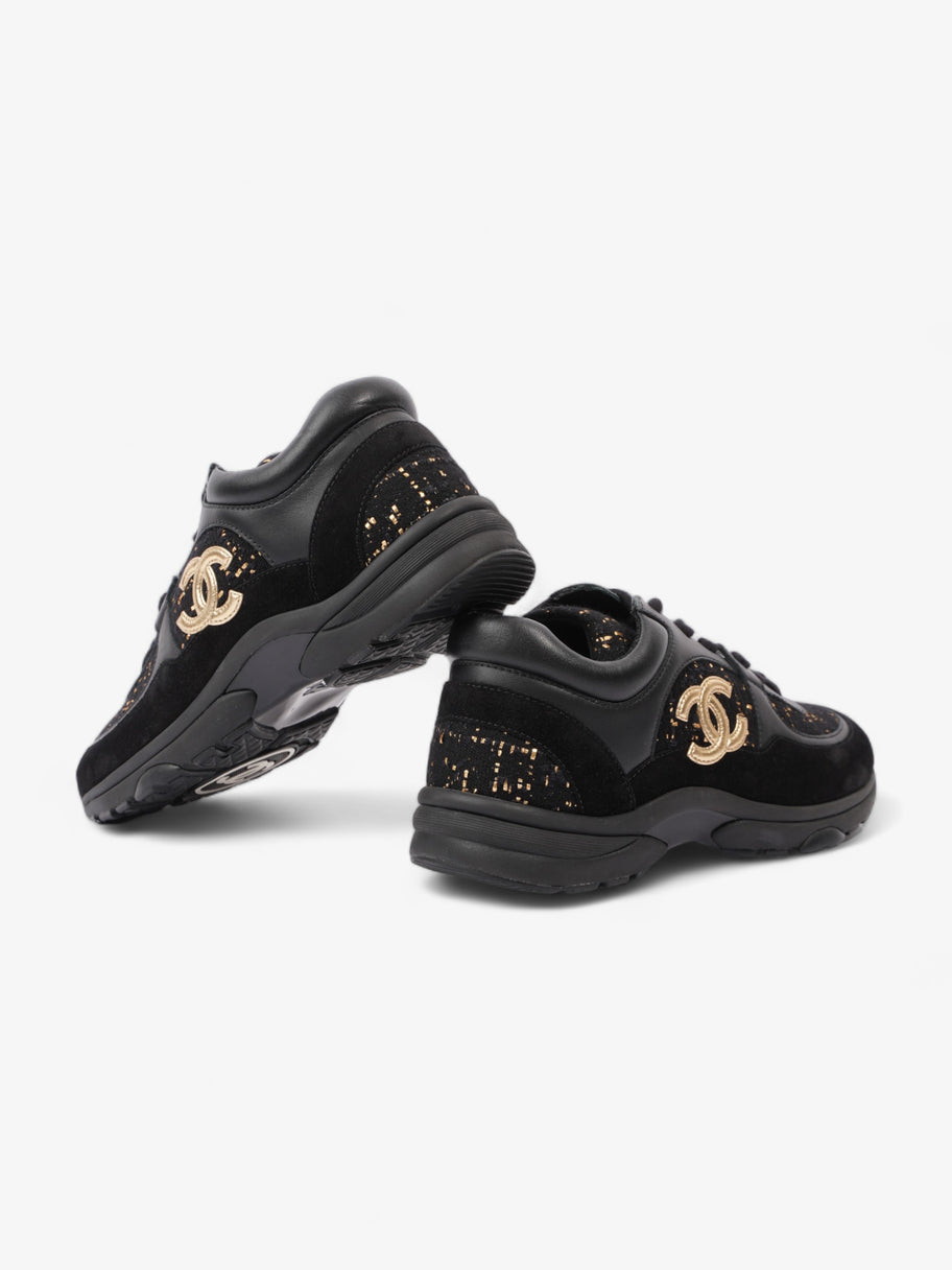 CC Runners  Black / Gold Suede EU 37 UK 4 Image 10