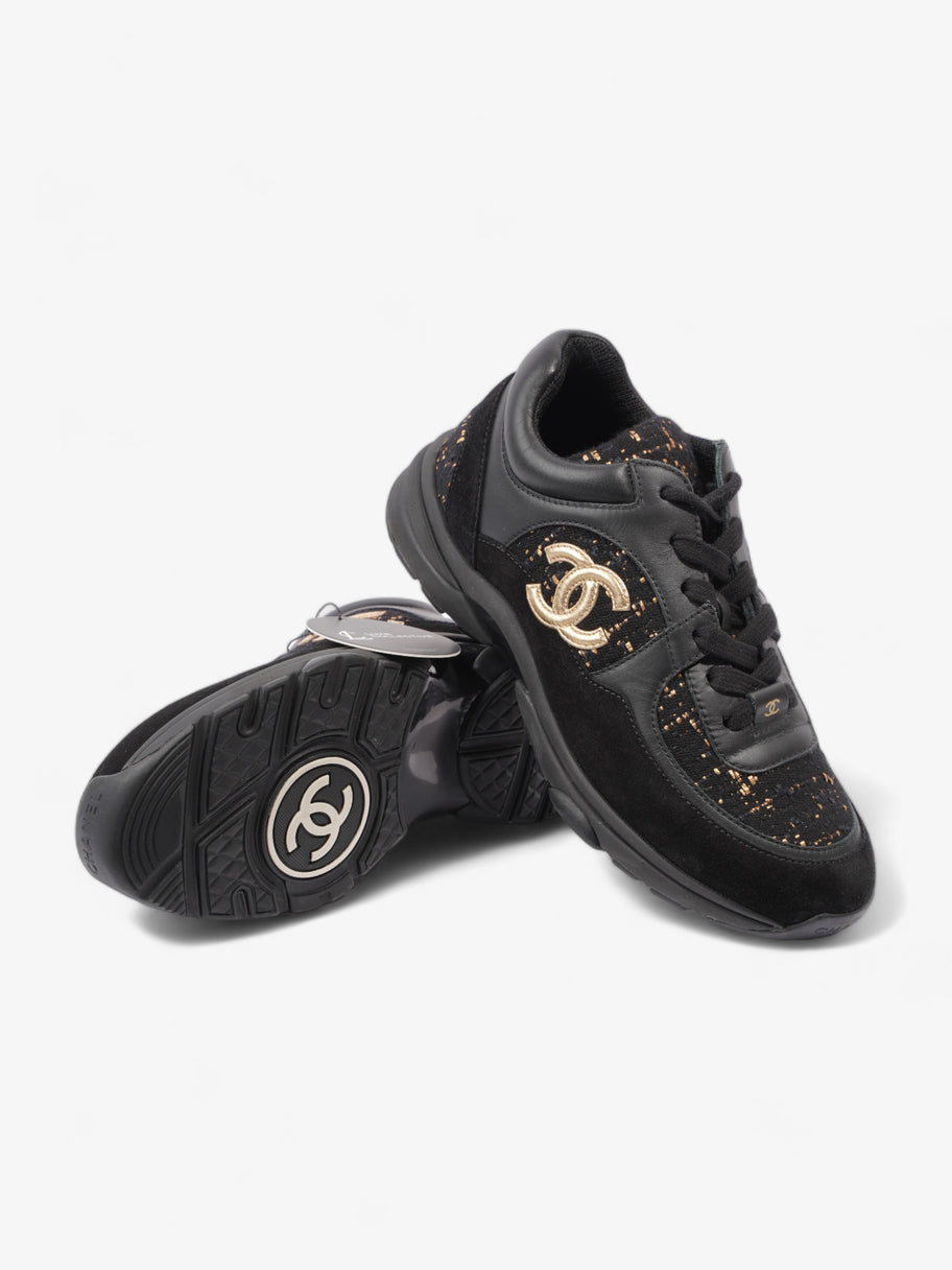 CC Runners  Black / Gold Suede EU 37 UK 4 Image 11