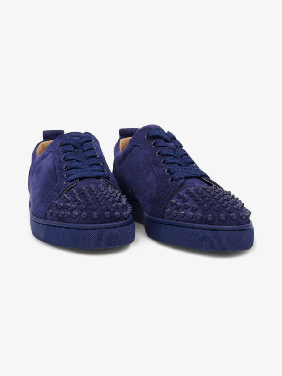 Christian Louboutin Louis Junior Spikes Purple Suede EU 42 UK 8 Image 2