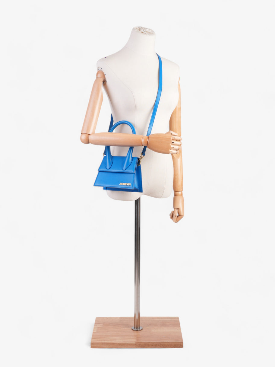 Jacquemus Le Chiquito Moyen Blue Leather Image 2